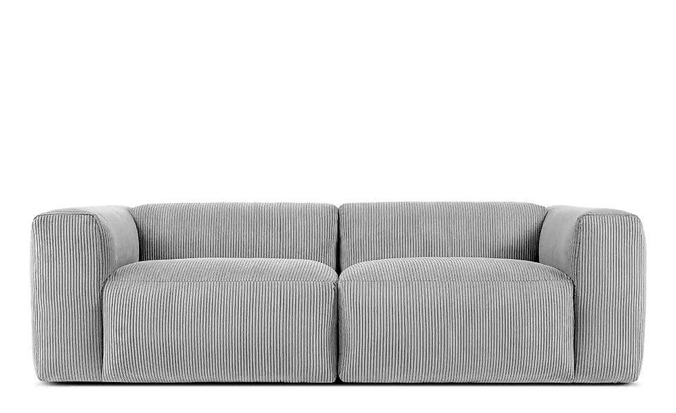 KONSIMO Einzelsofa  Buffo ¦ grau ¦ Maße (cm): B: 250 H: 73 Polstermöbel > S günstig online kaufen