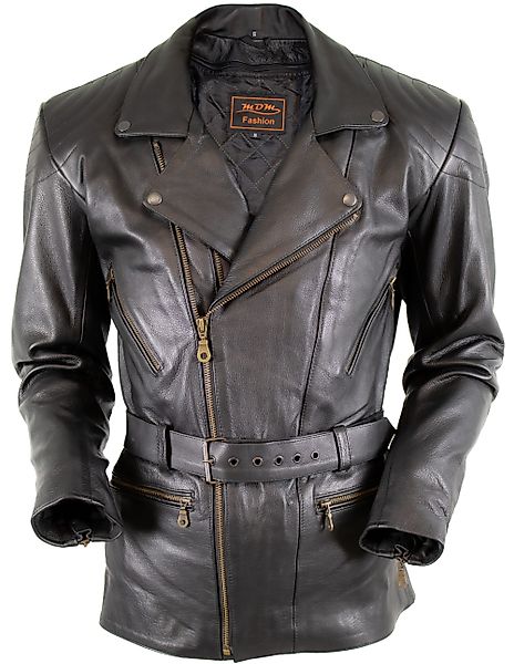 MDM Motorradjacke Längere Herren Motorrad Leder günstig online kaufen