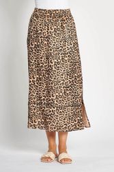 Zhrill Midirock ZHANUSHA mit Leopard-Print - günstig online kaufen