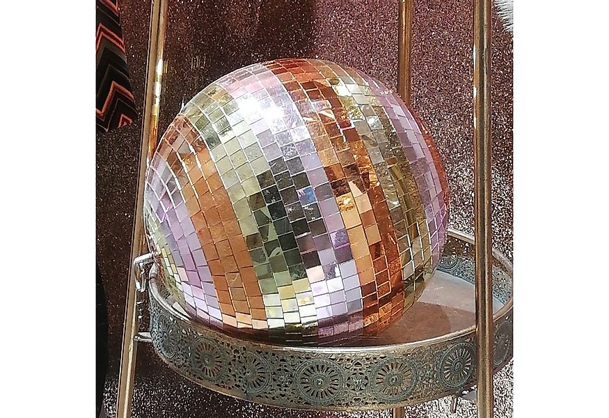 SATISFIRE Discolicht Spiegelkugel 20cm pastellfarben Discokugel Mirrorball günstig online kaufen