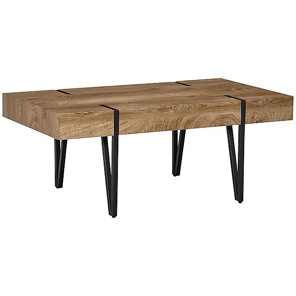 HOMCOM Couchtisch Sofatisch mit verstellbaren Fußstützen (Beistelltisch, 1- günstig online kaufen