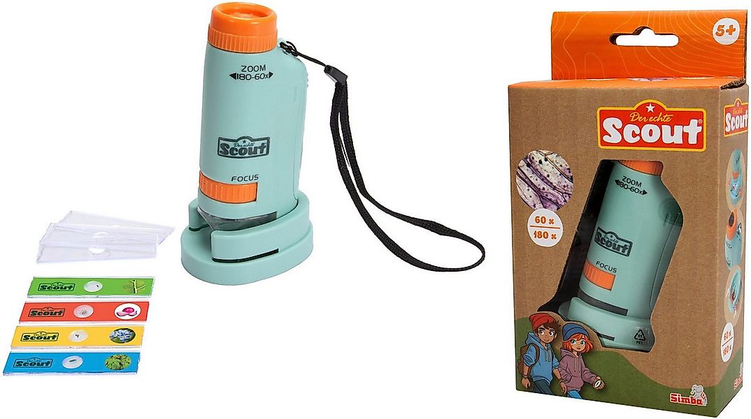 SIMBA Outdoor Forschen und Entdecken Scout Taschenmikroskop 109452666 Kinde günstig online kaufen