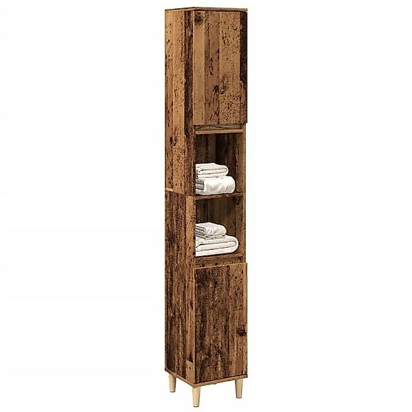 vidaXL Mehrzweckschrank Badezimmerschrank Hochschrank Regal Nischenschrank günstig online kaufen