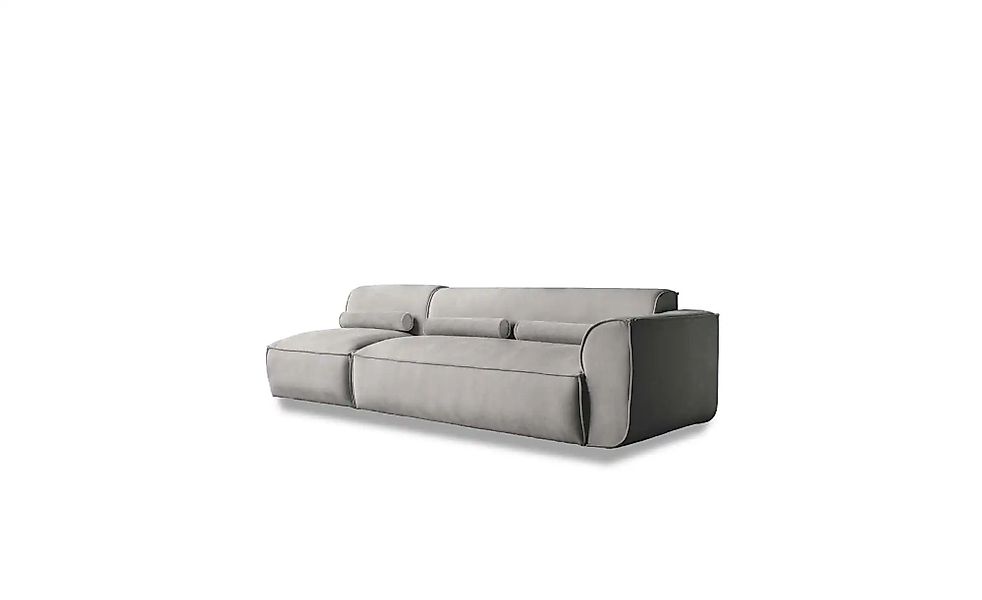 Miuform Einzelsofa modular Flex Felix ¦ grau ¦ Maße (cm): B: 248 H: 70 Pols günstig online kaufen