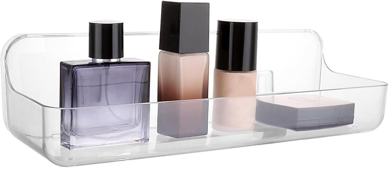 Auledio Wandregal Badezimmerregal aus Kunststoff, Wand- und Tischmontage, 1 günstig online kaufen