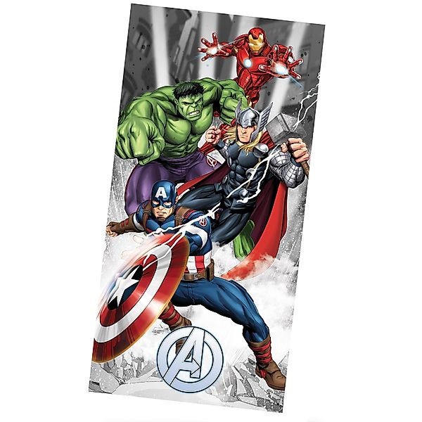 MTOnlinehandel Badetuch Avengers 70x140 cm, 100 günstig online kaufen