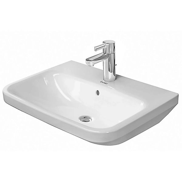 Duravit Handwaschbecken DuraStyle 60 cm Weiß 1 Hahnloch WonderGliss günstig online kaufen
