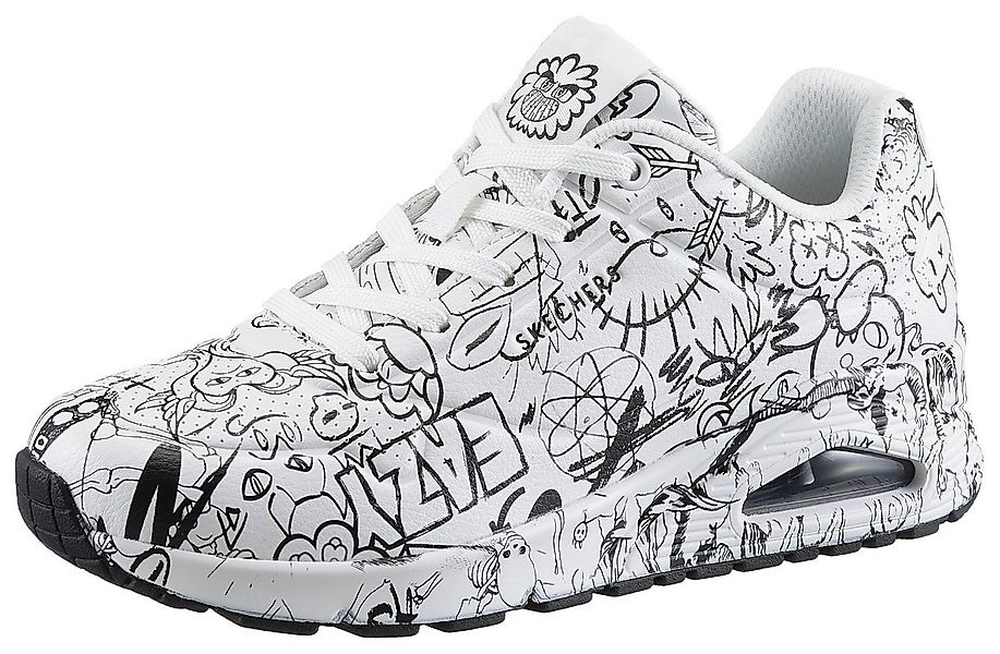 Skechers UNO-PROCESS SKETCH Sneaker mit coolem Sketchprint, Freizeitschuh, günstig online kaufen