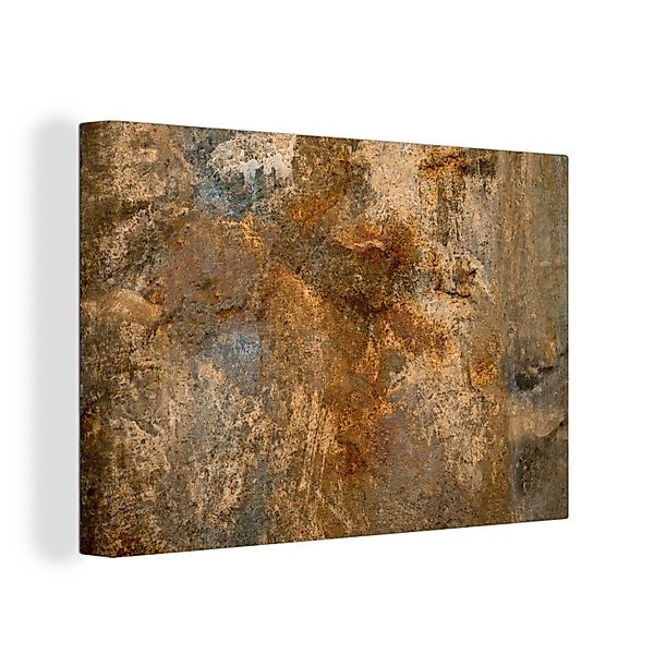 OneMillionCanvasses® Leinwandbild Gold - Rost - günstig online kaufen