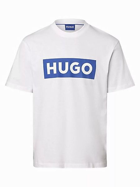 HUGO Blue T-Shirt Nico mit großem Logo-Print, Unisex günstig online kaufen