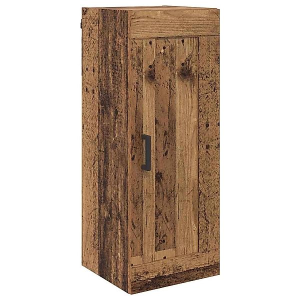 vidaXL Wandschrank Altholz 34,5 x 34 x 90 cm Holzwerkstoff 882436 günstig online kaufen