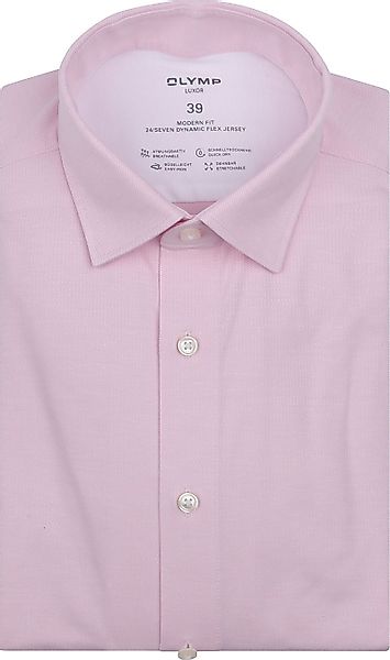 OLYMP Luxor Hemd 24/Seven Rosa - Größe 44 günstig online kaufen