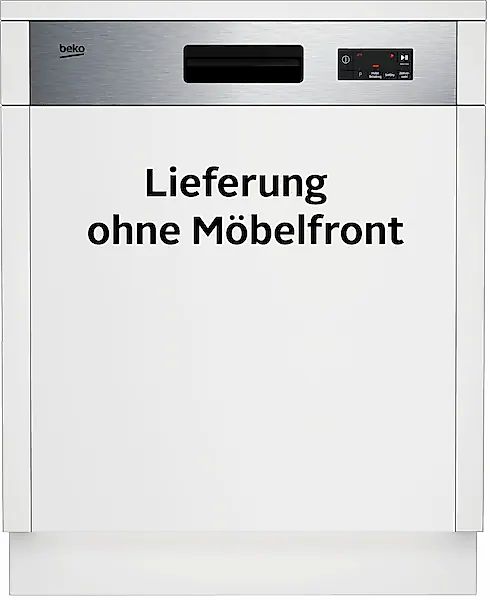BEKO teilintegrierbarer Geschirrspüler »BDSN15O30X 7688901677«, 14 Maßgedec günstig online kaufen