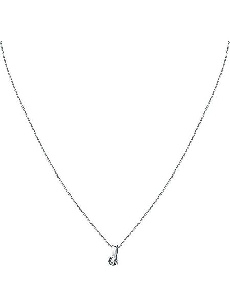 CHRIST Collier CHRIST Damen-Kette 375er Weißgold 1 Diamant günstig online kaufen