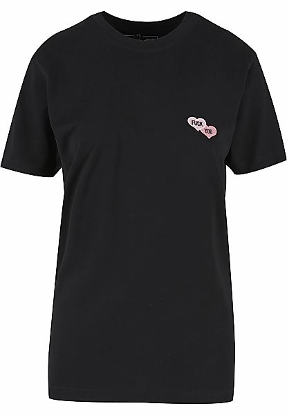 MisterTee T-Shirt "MisterTee Damen Ladies F U Tee" 1 Stk. günstig online kaufen