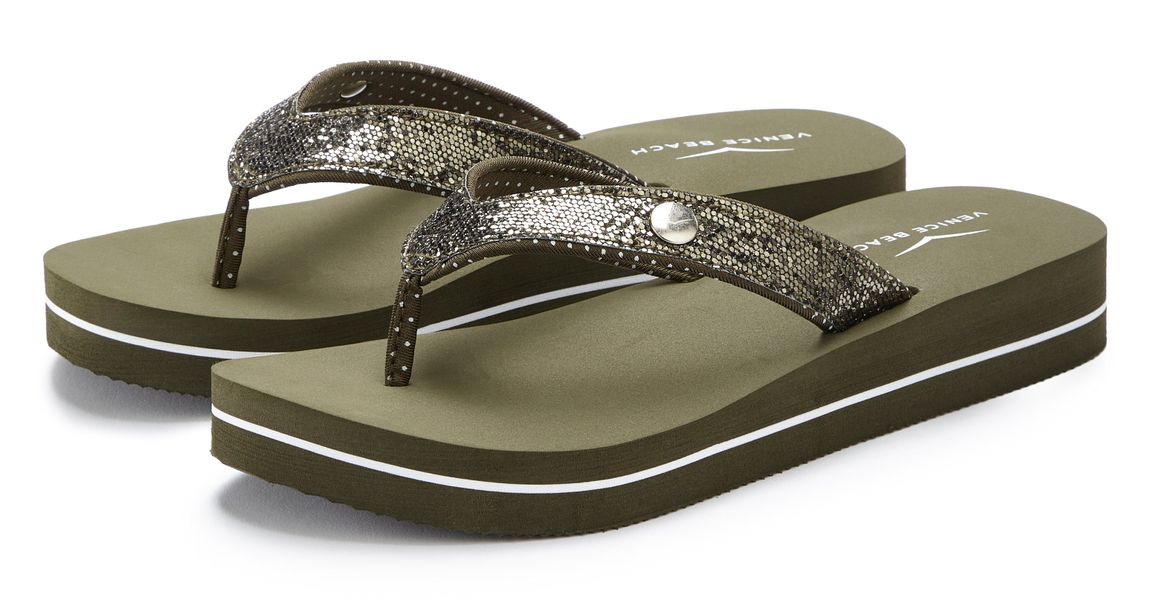 Venice Beach Sandale, Pantolette Badezehentrenner Zehentrenner, günstig online kaufen