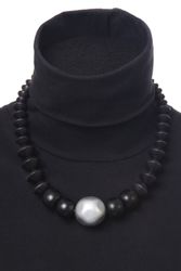 COLLEZIONE ALESSANDRO Kette mit Anhänger "Kara" mit Holzperlen günstig online kaufen