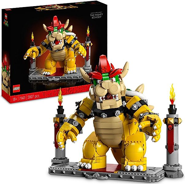 LEGO® Der mächtige Bowser (71411), LEGO® Super Mario Konstruktionsspielstei günstig online kaufen