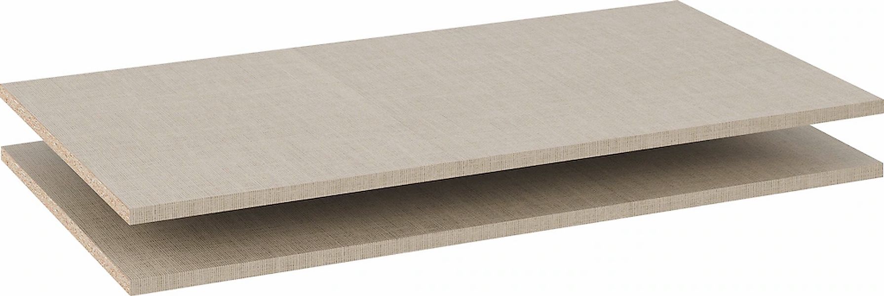 rauch Einlegeboden "Zubehör für Rauch-Schwebetürenschränke BLUE" 2er-Set Br günstig online kaufen