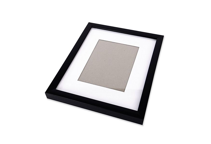 queence Einzelrahmen 2er-Set Schwarz Kunststoffrahmen - Poster/Puzzlerahmen günstig online kaufen