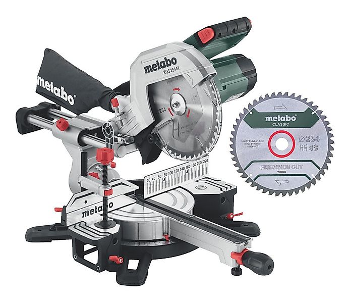 metabo Kapp-Zugsäge Metabo Kappzugsäge KGS 254 M inkl. 2 x günstig online kaufen