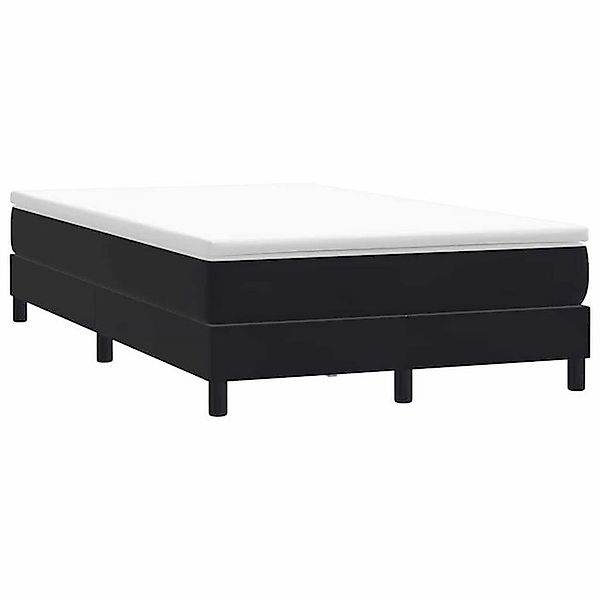 vidaXL Bett Boxspringbett ohne Matratze Schwarz 120x220 cm Samt günstig online kaufen