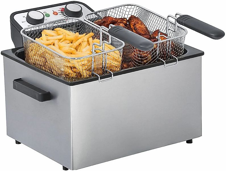 Steba Kaltzonenfritteuse "DF 300" 3000 W Fassungsvermögen bis zu 1,5 kg (op günstig online kaufen