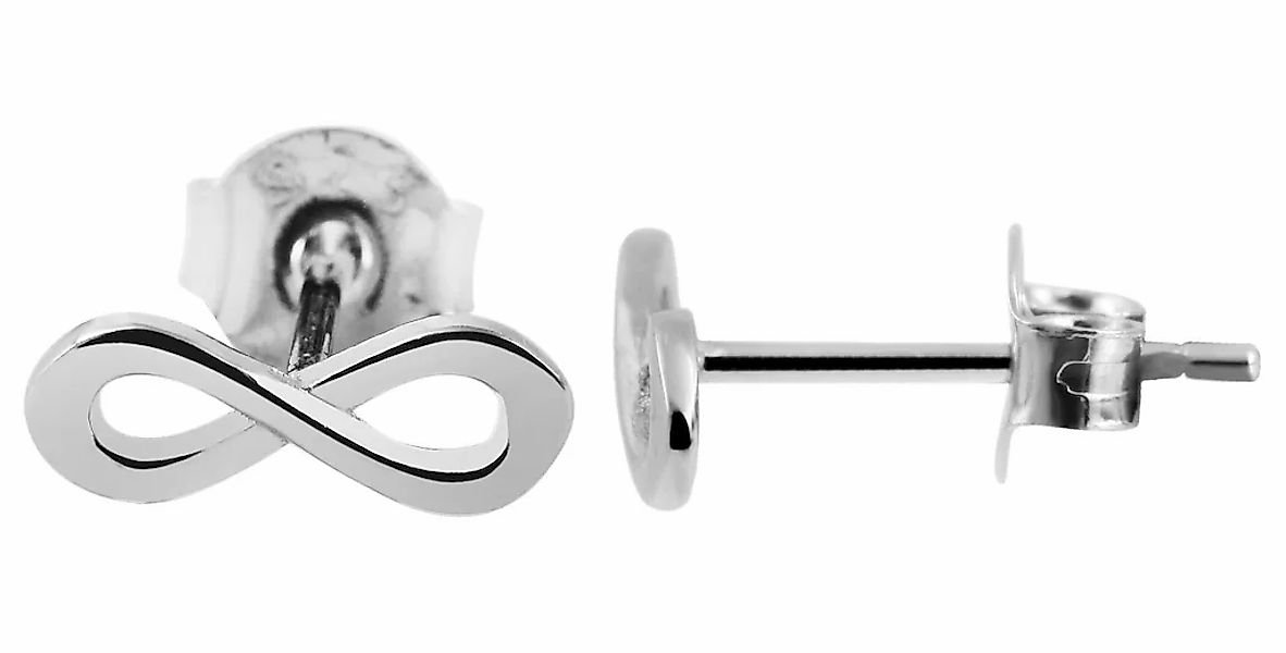 Adelia´s Paar Ohrhänger "Damen Ohrringe – Ohrstecker Unendlichkeitszeichen günstig online kaufen