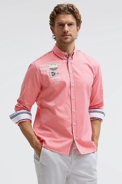 Gaastra Langarmhemd mit reflektierenden Tapes günstig online kaufen