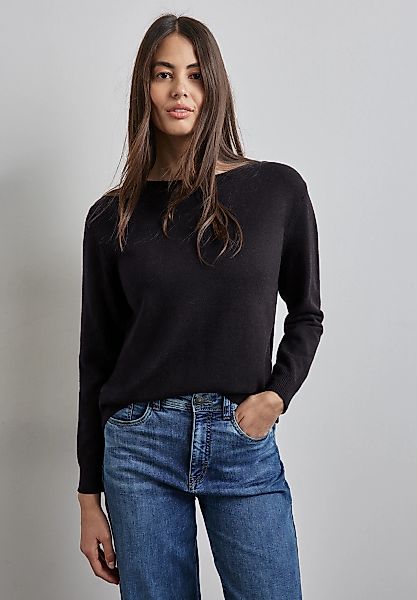 STREET ONE Strickpullover, mit U-Boot-Ausschnitt günstig online kaufen