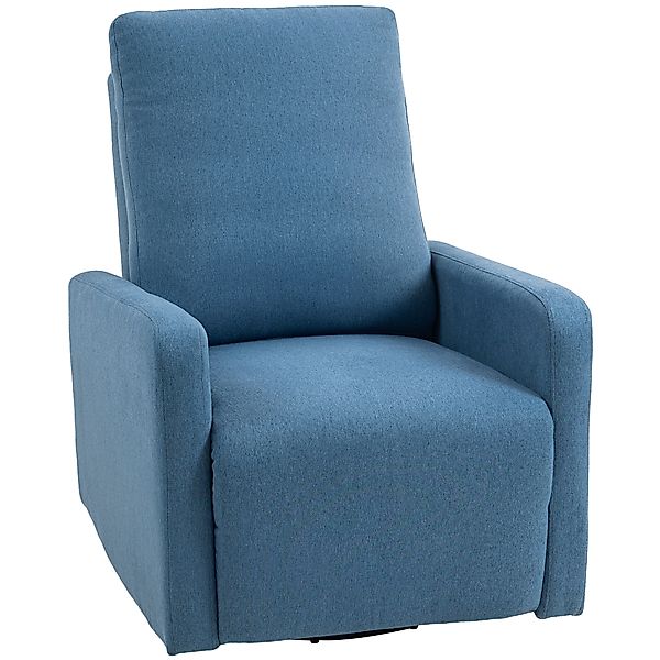 HOMCOM Relax-Sessel manuell verstellbar bis 135° mit Fußstütze, breite Sitz günstig online kaufen