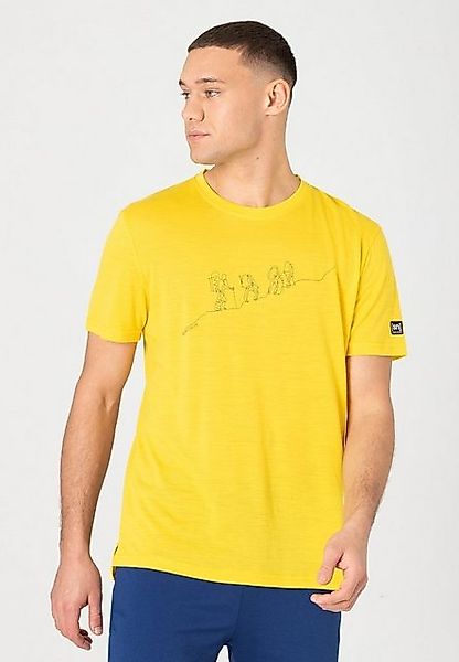 SUPER.NATURAL T-Shirt für Herren, aus Merinowolle günstig online kaufen