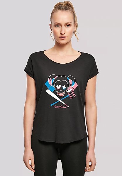 F4NT4STIC T-Shirt "Suicide Squad Harley Quinn Skull Emblem", Print günstig online kaufen