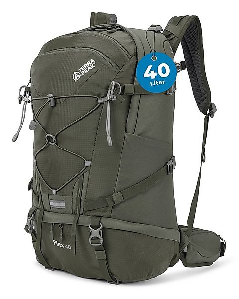 Terra Peak Wanderrucksack Flex 40, Wanderrucksack 40L mit YKK Reißverschlus günstig online kaufen
