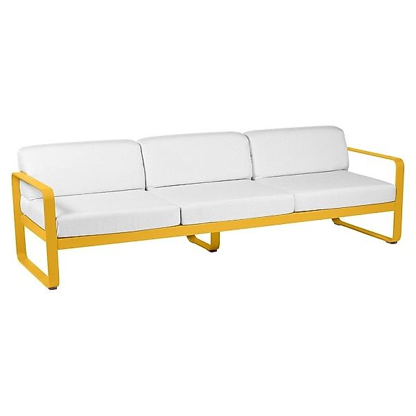 Bellevie 3-Sitzer Lounge-Sofa C6 Honig 81 Grauweiß günstig online kaufen