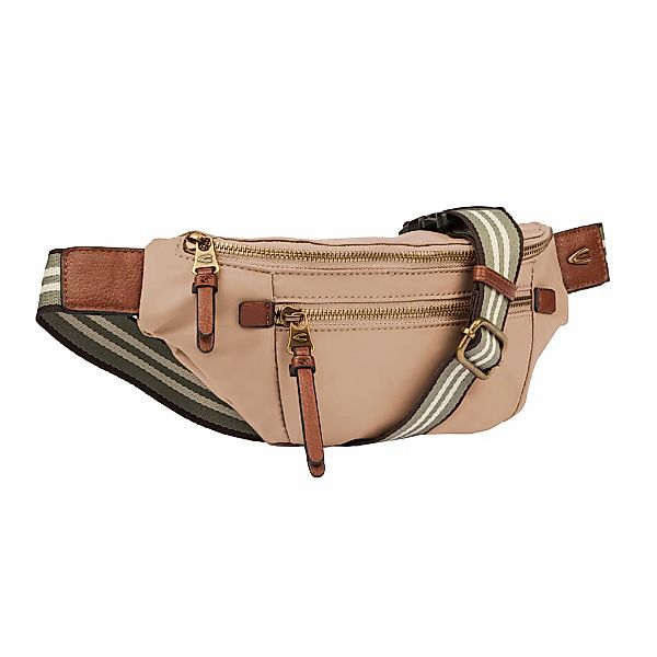 camel active Bauchtasche "Bari" aus hochwertigem matten Nylon mit gestreift günstig online kaufen