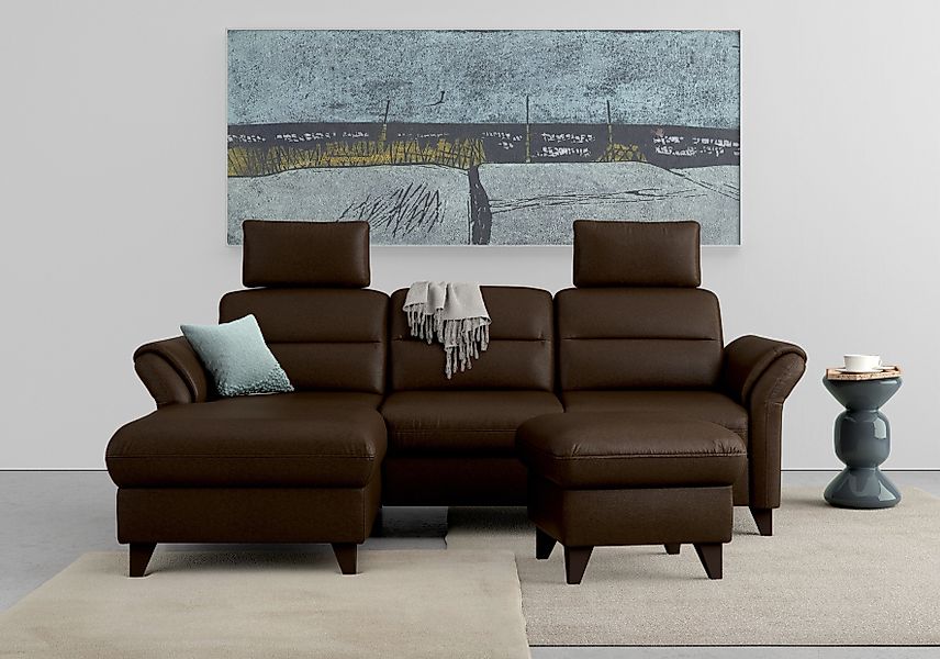 sit&more Ecksofa Mellum L-Form, Federkern, wahlweise günstig online kaufen