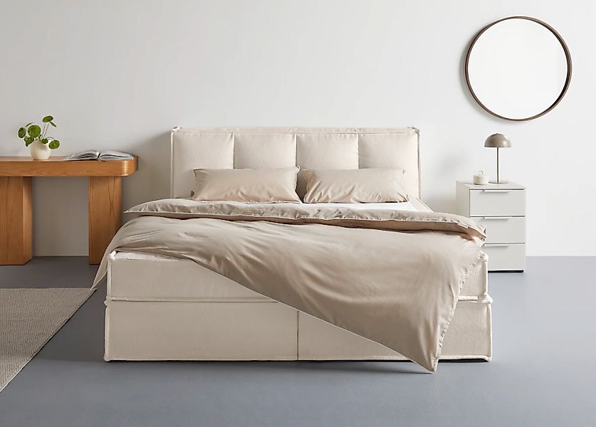 LeGer Home by Lena Gercke Boxspringbett "Addyson", (Härtegrade H2, H3 und H günstig online kaufen