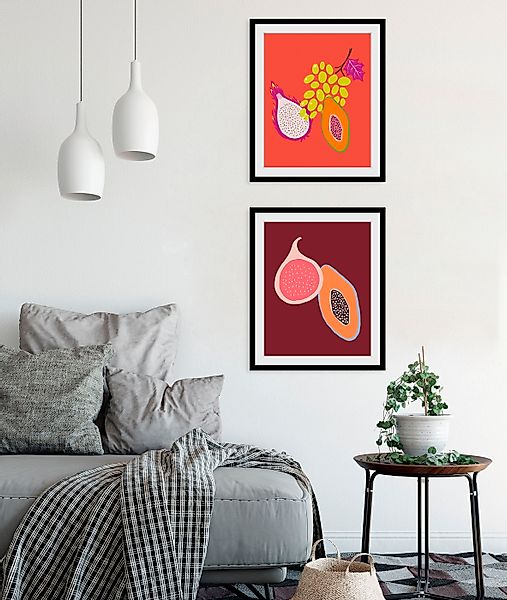 queence Bild »Neele«, Obst-Obst Bilder-Lebensmittel-Essen-Kunst-Figuren, (1 günstig online kaufen