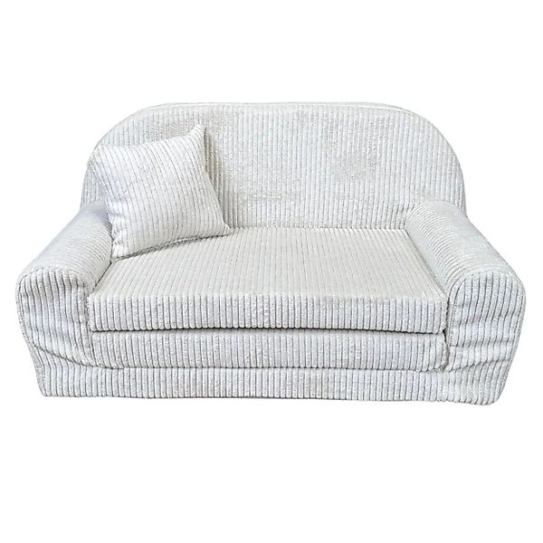 FORTISLINE Kindersofa Mini-Sofa Rosalia aus Cord günstig online kaufen