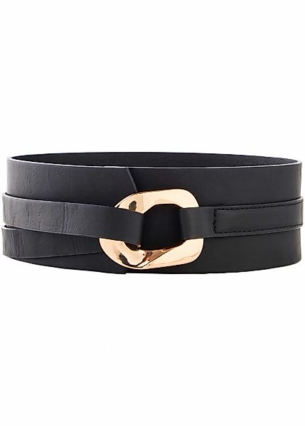 bonprix Taillengürtel aus Polyurethan, betont die Taille, femininer Stil günstig online kaufen