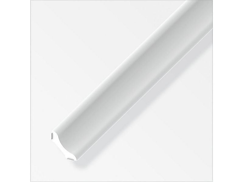alfer Winkelprofil alfer Eckleiste 1 m, 20 mm PVC (Kunststoff) glatt günstig online kaufen