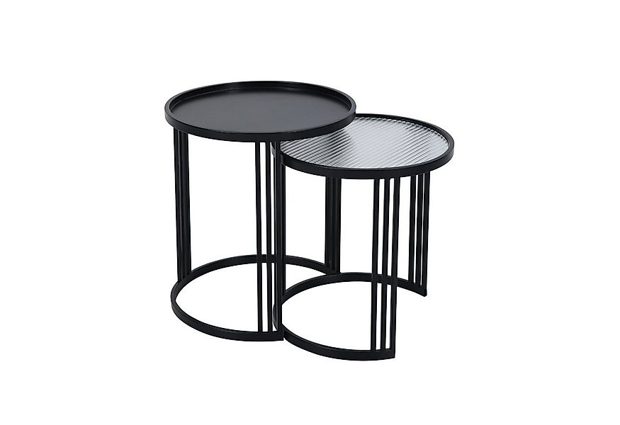 SVITA Beistelltisch LADAR (2er Set), Couchtisch Kaffeetisch Satztisch Rund günstig online kaufen