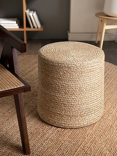 HANSE Home Pouf Jutta, Jute (1-St), günstig online kaufen