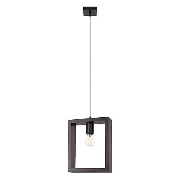 Sollux Lighting Pendelleuchte Aries Wenge günstig online kaufen