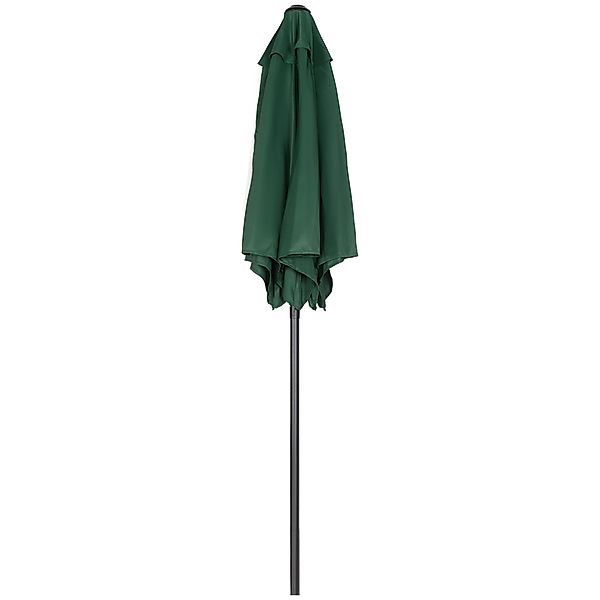 Outsunny Sonnenschirm Ø196 cm, Sonnenschirm mit Knickfunktion, sechseckig B günstig online kaufen