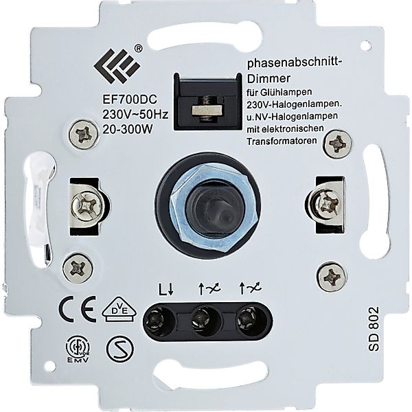 OBI Phasenabschnittsdimmer Unterteil 230 V 50-300 W günstig online kaufen