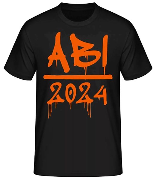 Abi 2024 Laufende Farben · Männer Basic T-Shirt günstig online kaufen