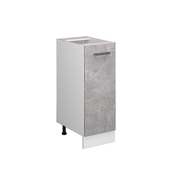 Vicco Schranksystem R-Line, Beton/Weiß, 30 cm günstig online kaufen