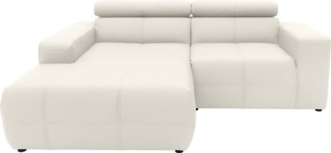 DOMO collection Ecksofa "Brandon Sitzbelastung 140 kg, kleine Ausführung B/ günstig online kaufen
